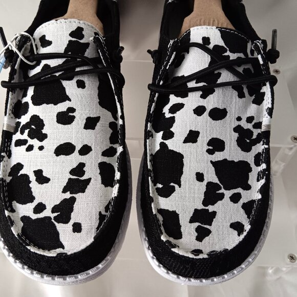 NWT ~ HEY DUDE WENDY BOHO WILD COW WOMEN'S CASUAL SHOES SNEAKERS SLIP ON SIZE 8 - Picture 5 of 7